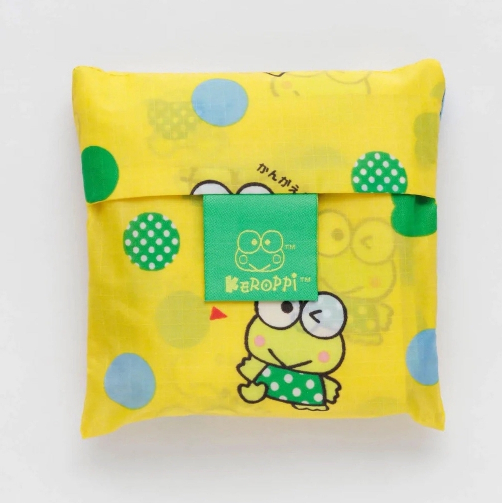 NWOT BAGGU x Sanrio Friend Standard Reusable Bag Keroppi - Picture 2 of 3